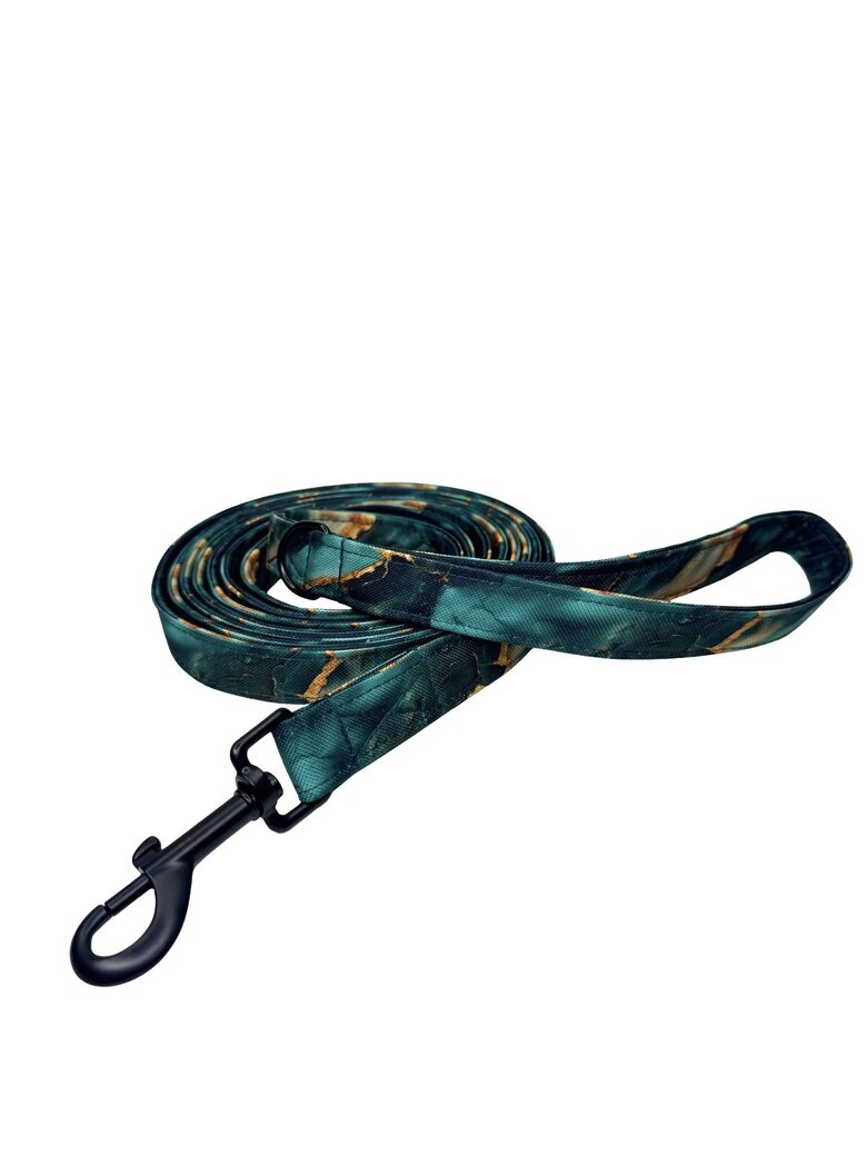 GREEN TEAL MARMOR LEASH